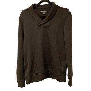 Banana Republic Black Shawl Collar Sweater Men's Size Small EUC